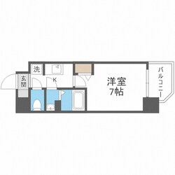 プレミアムコート阿波座WESTの物件間取画像